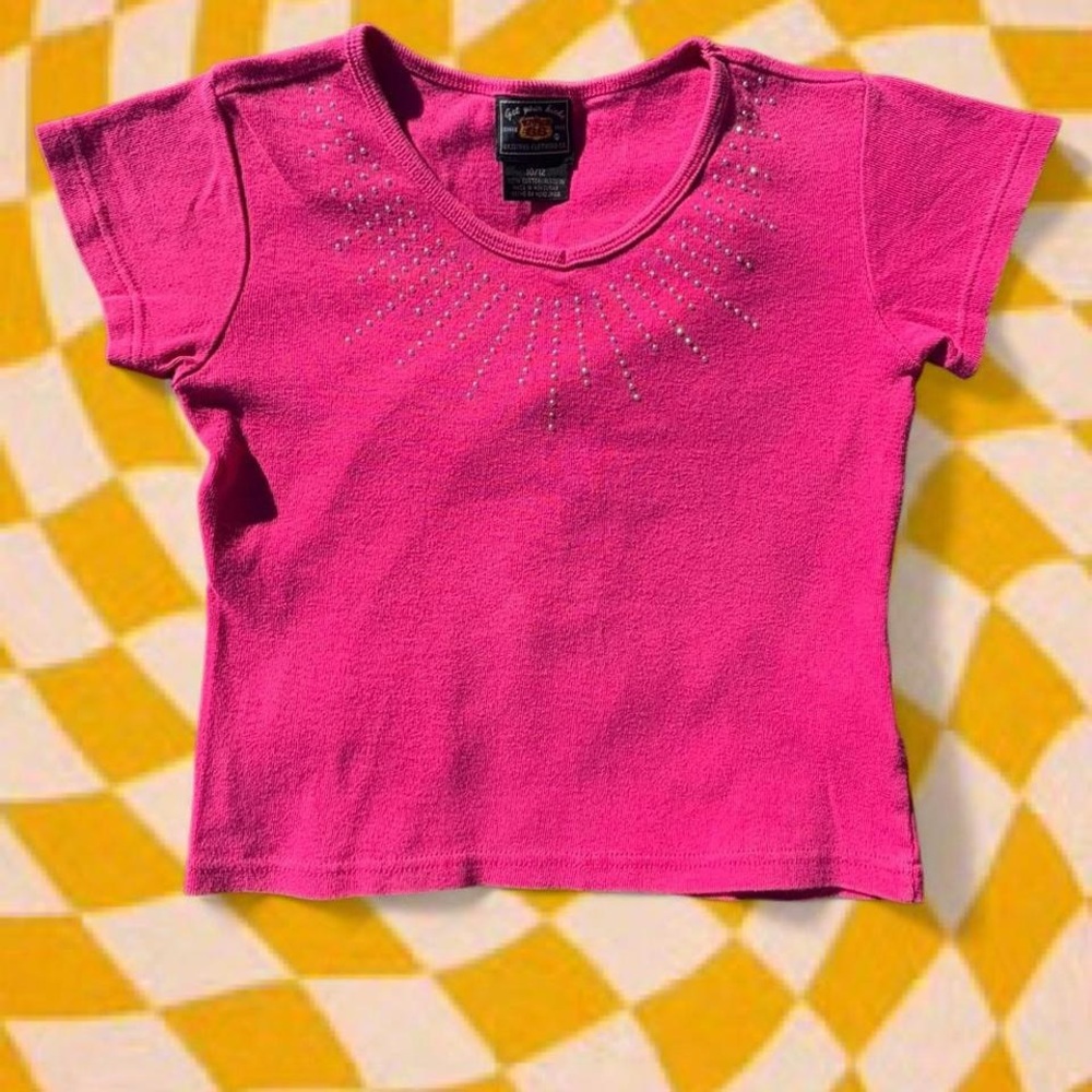 💖Vintage Y2K Route 66 Studded T-Shirt💖